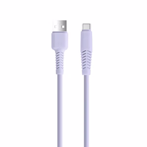 Setty кабель USB - USB-C 1,5 m 2,1A KSA-C-1.529 сиреневый