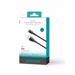 Кабель Joyroom Starry SA32-AC6 100W USB-A / USB-C 1м (чёрный)