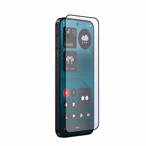 Crong 3D Armour Glass Lite per visą paviršių klijuojamas grūdintas apsauginis ekrano stiklas, skirtas Nothing Phone 4a Pro