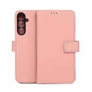 Smart Triangle dėklas Samsung Galaxy A16 4G / A16 5G / M16 5G juodas rožinis