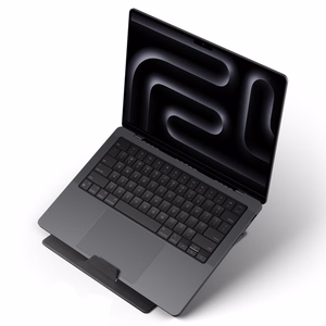 Spigen SlimFold LD201-S8 nešiojamojo kompiuterio stovas, pilkas