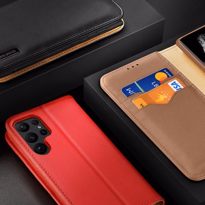 Dux Ducis Hivo dėklas Samsung Galaxy S23+ atverčiamas dėklas su pinigine ir RFID apsauga juodas