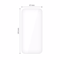 Tech-Protect Easy Set+ 3 vnt grūdintas stiklas iPhone 17 - skaidrus (m)