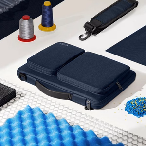 13-14 metų nešiojamojo kompiuterio krepšys "Tech-Protect Defender Bag" - mėlynas