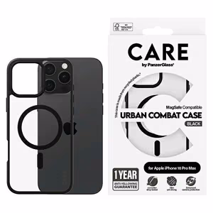 CARE by PanzerGlass Flagship Urban dėklas telefonui iPhone 16 Pro Max 6.9" Magnetinis 1360