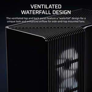 Corsair 4500X RS-R ARGB grūdintas stiklas vidutinio bokštelio korpusas, juodas