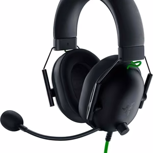 Razer Blackshark V2 X ausinės laidinės ant galvos žaidimų juodos, žalios