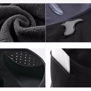 Rockbros LF8113-1 dviratininko balaklava, universalus dydis - juoda