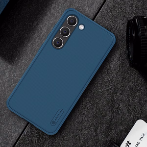 Dėklas Nillkin Super Frosted Shield Pro Samsung S916 S23 Plus 5G raudonas