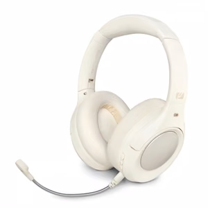 Muse M-295 ANCW – belaidės ausis apgaubiančios Bluetooth ausinės su mikrofonu ir ANC, baltos