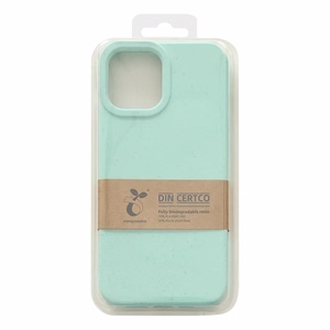 Dėklas telefonui Eco Case iPhone 14 Plus silikoninis biodegraduojantis dėklas - žalias