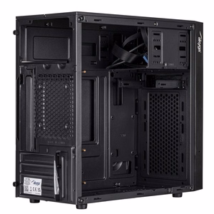 Akyga Obudowa Micro ATX AK19BK USB-C + USB 3.0 + 2x USB 2.0 czarna bez PSu Micro Tower Black