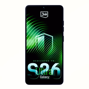 "3mk Smoke MagCase" dėklas, skirtas "Samsung Galaxy S26 Ultra" - pilkas permatomas