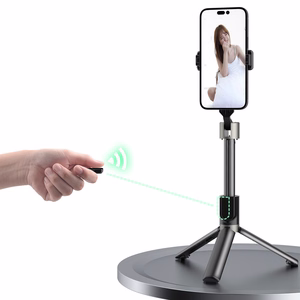Dudao F18 asmenukių lazda 1.1m su trikoju ir Bluetooth nuotolinio valdymo pulteliu - juoda