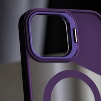 Fusion Mag dėklas for iPhone 16 Pro 6,3" violetinis
