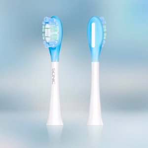 Teesa Sonic Elite garsinis dantų šepetėlis, juodas