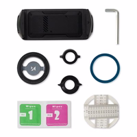 "Wozinsky" WTY0YS1 magnetinis laikiklis, besisukantis 360° kampu, tvirtas, skirtas telefonui ir planšetiniam kompiuteriui - pilkas