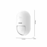 „Yale“ išmaniosios signalizacijos pradinis rinkinys 6 elementai - valdymo blokas, sirena, klaviatūra, nuotolinio valdymo pultas, judesio jutiklis, langų/durų jutiklis