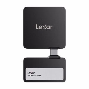 „Lexar Professional SL400“ 1 TB nešiojamasis SSD + jungčių blokas