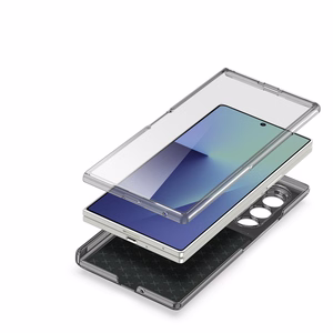 Dux Ducis Stex dėklas Samsung Galaxy Z Fold 7 su 360° stovu - Juodas
