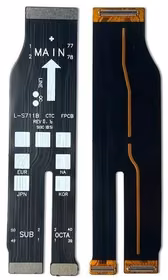 Flex kabelis Samsung S721 S24 FE 5G pagrindinei plokštei (SUB-OCTA) originalus (service pack)