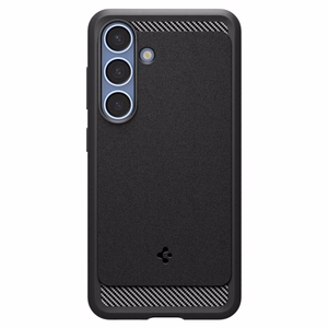 Spigen Rugged Armor Mag MagSafe Dėklas telefonui Samsung Galaxy S25 - matinė juoda