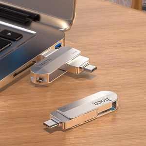 HOCO atmintukas USB A + Type C UD10 128GB USB3.0