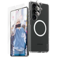 CARE by PanzerGlass Flagship 3in1 dėklas + stiklas + lęšio apsaugos rinkinys Samsung Galaxy S25 Ultra