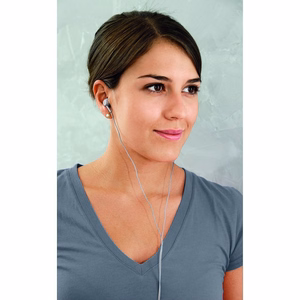 Laidinės ausinės THOMSON Jack 3,5 mm su mikrofonu EAR3005GY pilkos