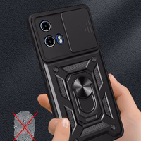 Tech-Protect CamShield Pro dėklas telefonui Motorola Moto G24 / G24 Power / G04 - juodas