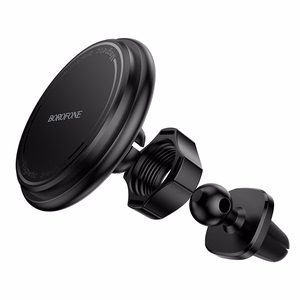 Automobilinis telefono laikiklis Borofone BH135 MagSafe (air vent) juodas