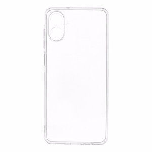 Dėklas, skirtas Samsung A07 / A08 skaidrus dėklas 2 mm (kameros apsauga) (spalva: skaidri)