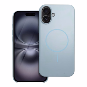 Blizgus magnetinis dėklas suderinamas su MagSafe IPHONE 16 PLUS mėtų