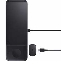 Bevielis įkroviklis Samsung "Trio" EP-P6300TWEGEU baltas 25W (su įkrovikliu ir laidu komplekte) / 100% Genuine /