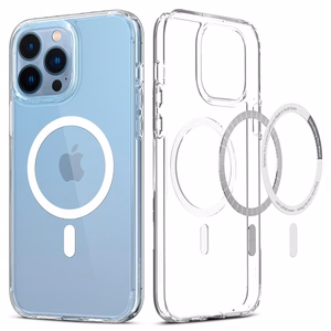 Spigen Ultra Hybrid Mag dėklas su MagSafe iPhone 13 Pro Max - baltas