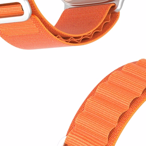 DUX DUCIS dirželis GS nailoninis Apple Watch 42 / 44 / 45 / 49 mm oranžinis