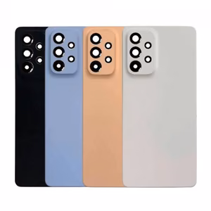 Galinis dangtelis suderinamas su Samsung A536 A53 5G / baltas / (su kameros lęšiu) OEM