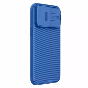 Dėklas Nillkin CamShield Pro Apple iPhone 15 Pro mėlynas