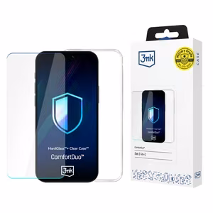 3mk ComfortDuo Clear защитный комплект чехол + стекло Samsung Galaxy M34 5G - прозрачный