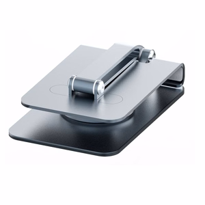 Desk holder for phone / tablet foldable Forcell F-Grip Fold Stand 2 360 gray