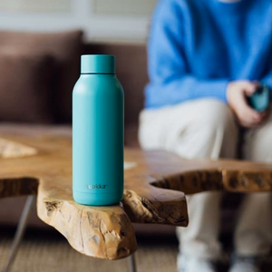 Quokka Solid nerūdijančiojo plieno termo gertuvė, 510 ml, Jade Green
