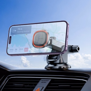 Автомобильный держатель для телефона Borofone BH125 на панель чёрный