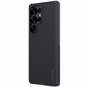 Nillkin Super Frosted Shield Pro Magnetinis dėklas telefonui su MagSafe Samsung S25 Ultra - Juodas