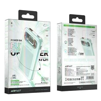 Acefast išorinė baterija 10000mAh Sparkling Series greitas įkrovimas 30W žalia (M1)