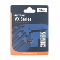 Atminties kortelė PPATRIOT VX Series 32GB MicroSDXC V30 Class 10 UHS-I U3 4K UHD (PSF32GVX31MCH)