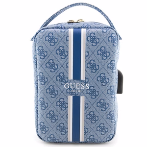 Guess Krepšys GUHBP4RPSB Organizer mėlynas/mėlynas 4G Printed Stripes