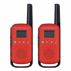 "Motorola Talkabout T42" dvynių pakuotė raudona