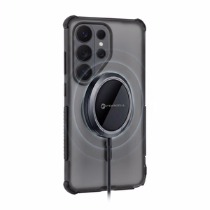 Dėklas skirtas Samsung A27 Forcell F-Protect BumperX Premium suderinamas su MagSafe juodas