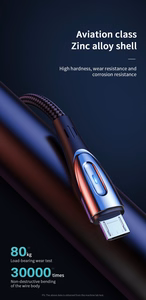 Greitojo įkrovimo laidas su "Micro USB" / 3A / 2 m "Joyroom S-M41" (juodas)