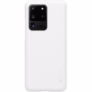 Nillkin Super Frosted Shield dėklas, skirtas Samsung Galaxy S20 Ultra, baltas